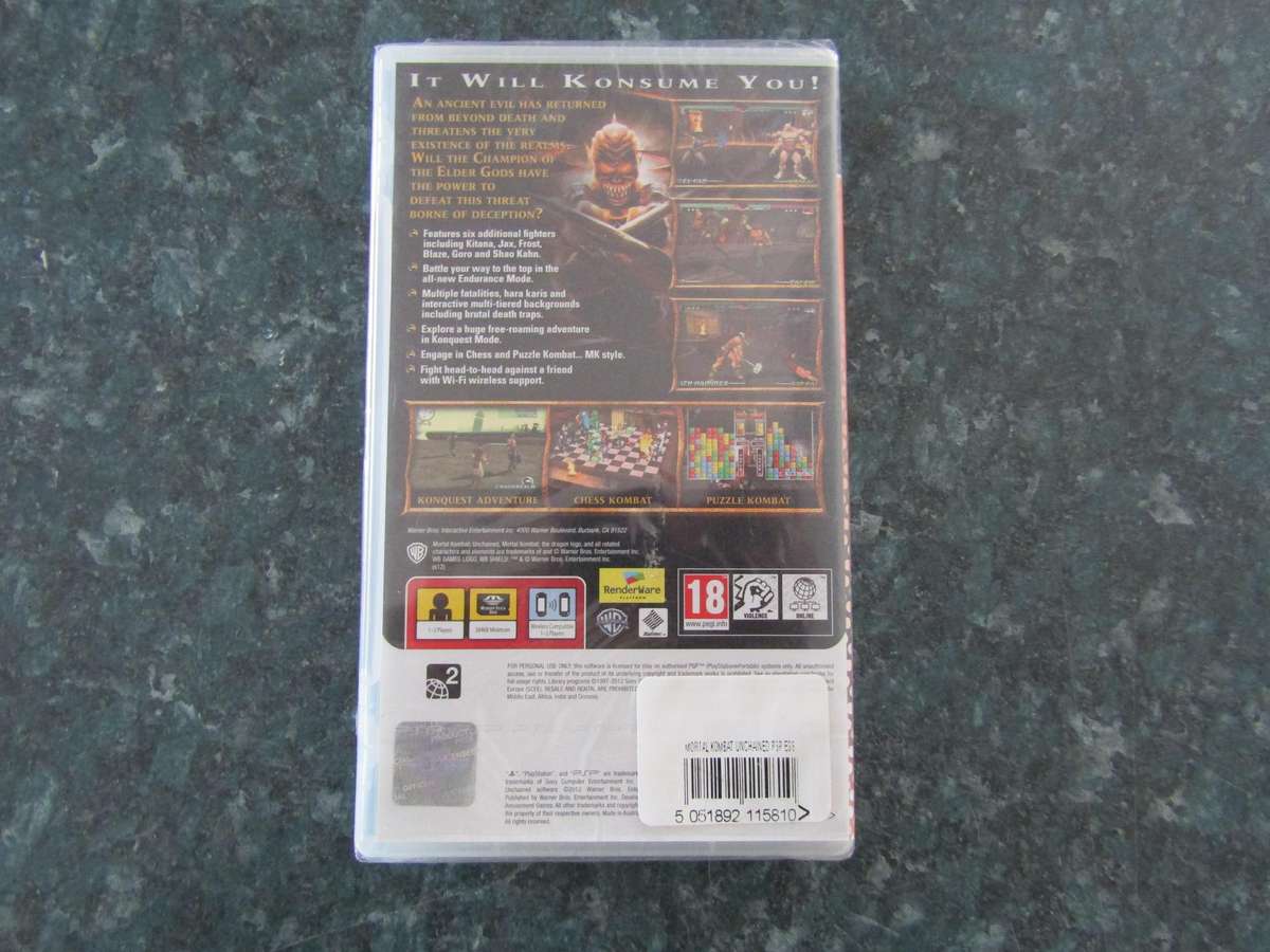 Mortal Kombat: Unchained (PSP)