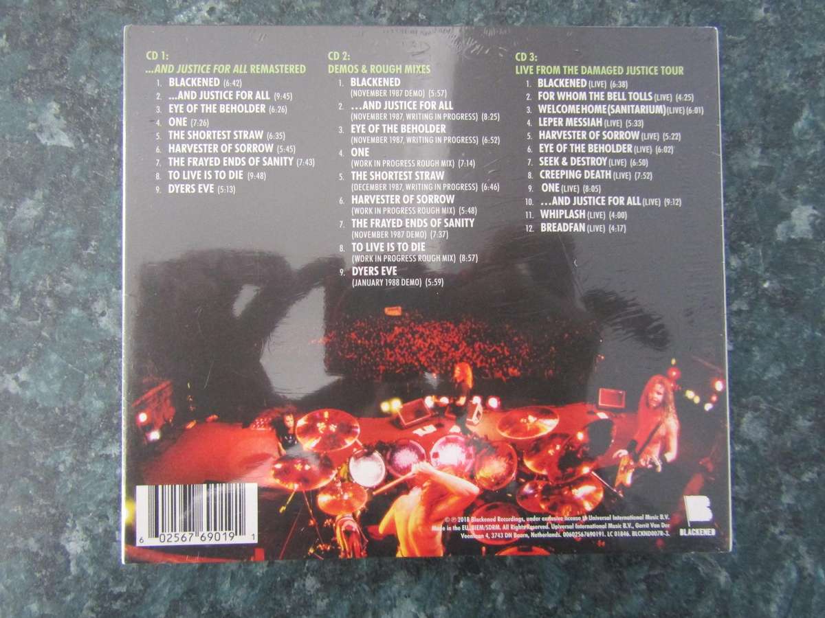 Metallica  ...And Justice For All (3 CD Deluxe Edition)