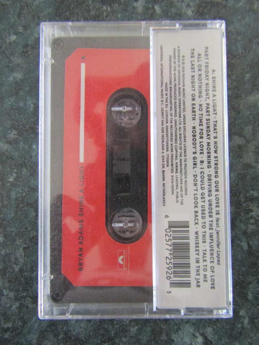 Bryan Adams  Shine A Light (Cassette)