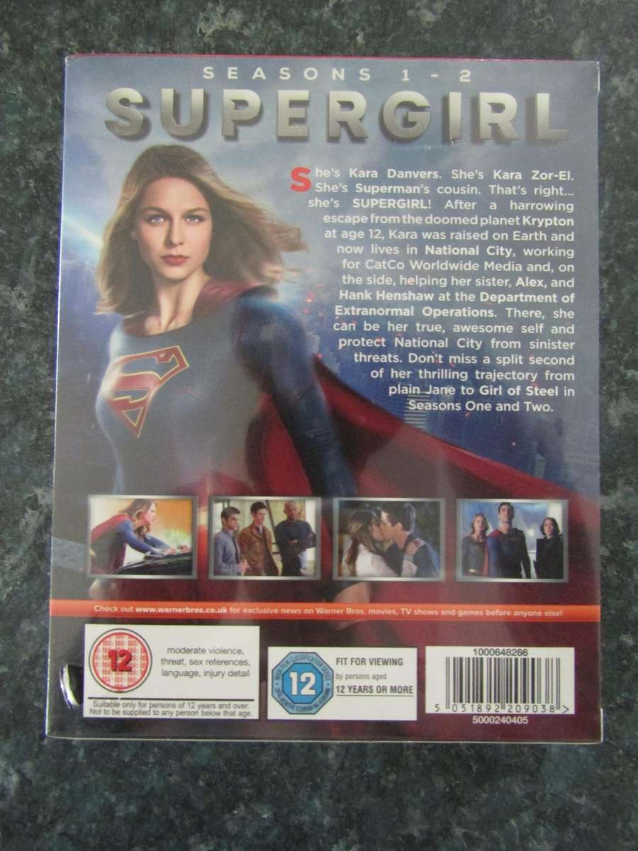 Supergirl Season 1 & 2 (Blu-ray)