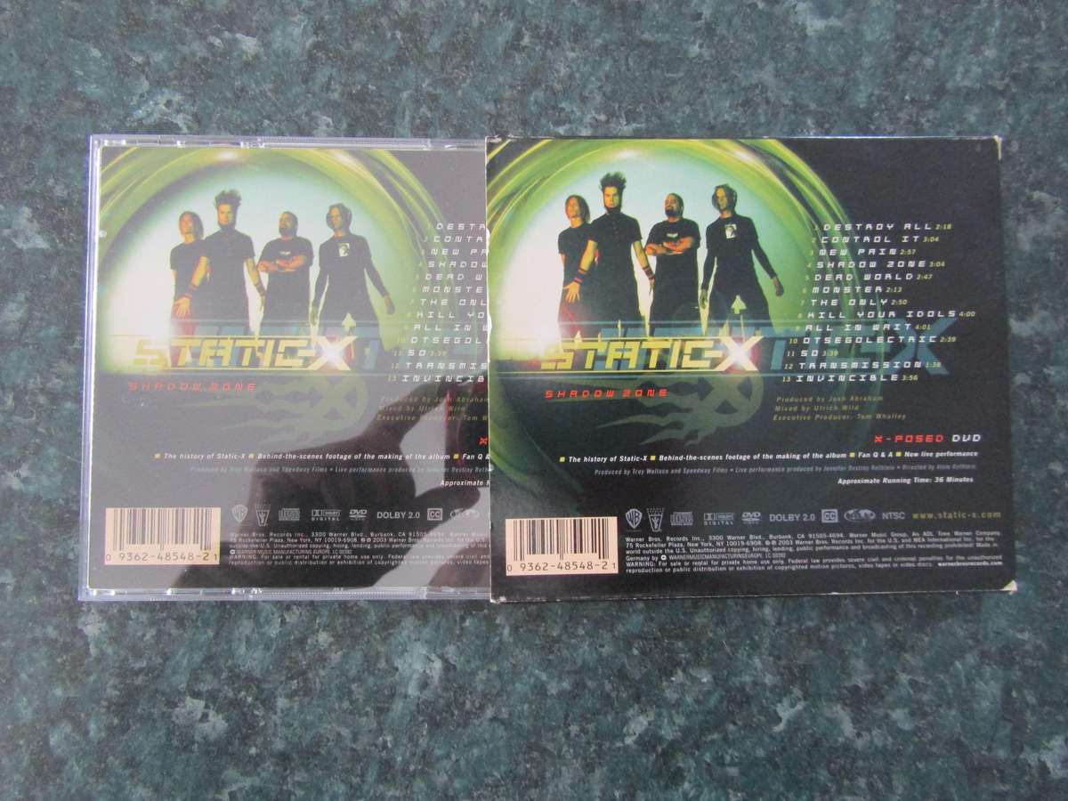 Static-X  Shadow Zone / X-Posed (CD + DVD)