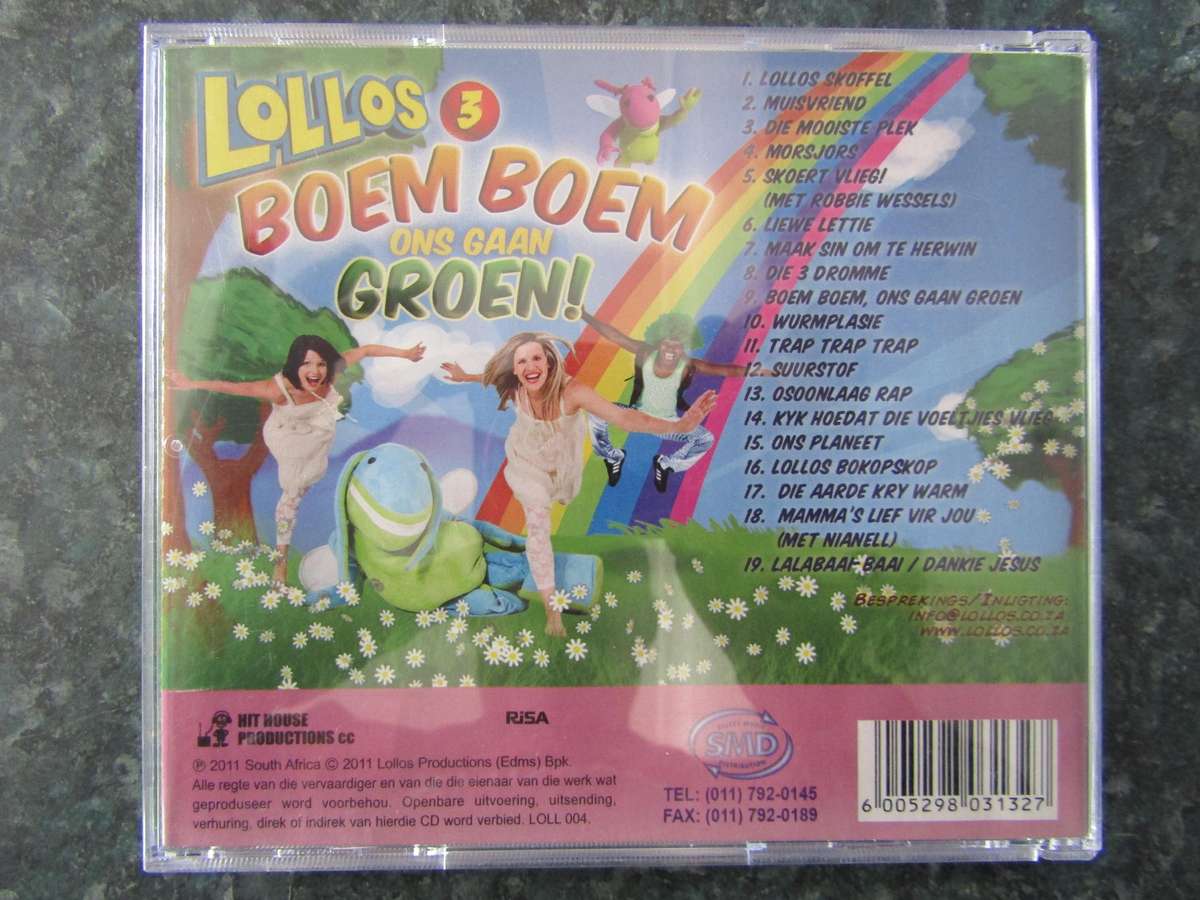 Alta Joubert, Minki Burger - Lollos 3 - Boem Boem Ons Gaan Groen! (CD)