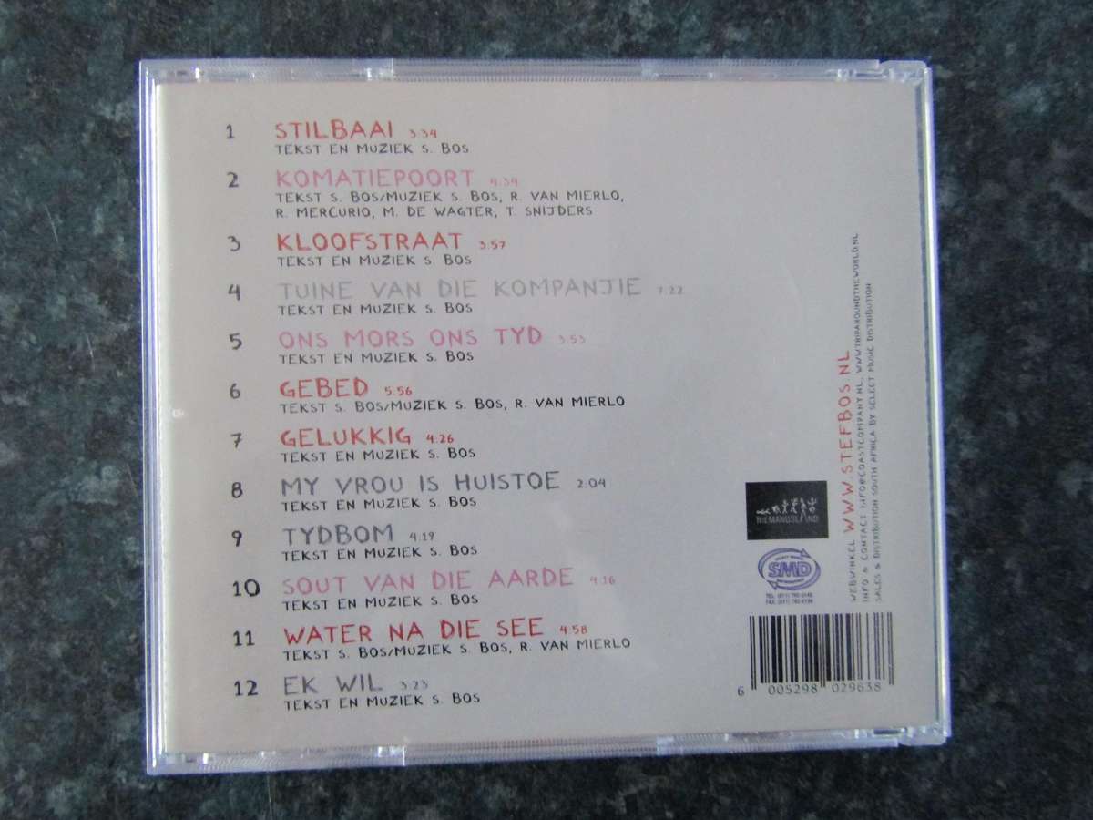 Stef Bos - Kloofstraat (CD)