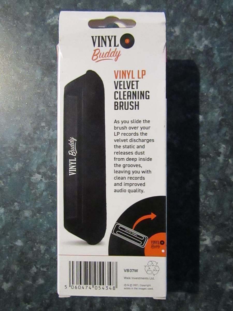 Vinyl Buddy LP Velvet Cleaning Brush (Vinyl LP Accessory)