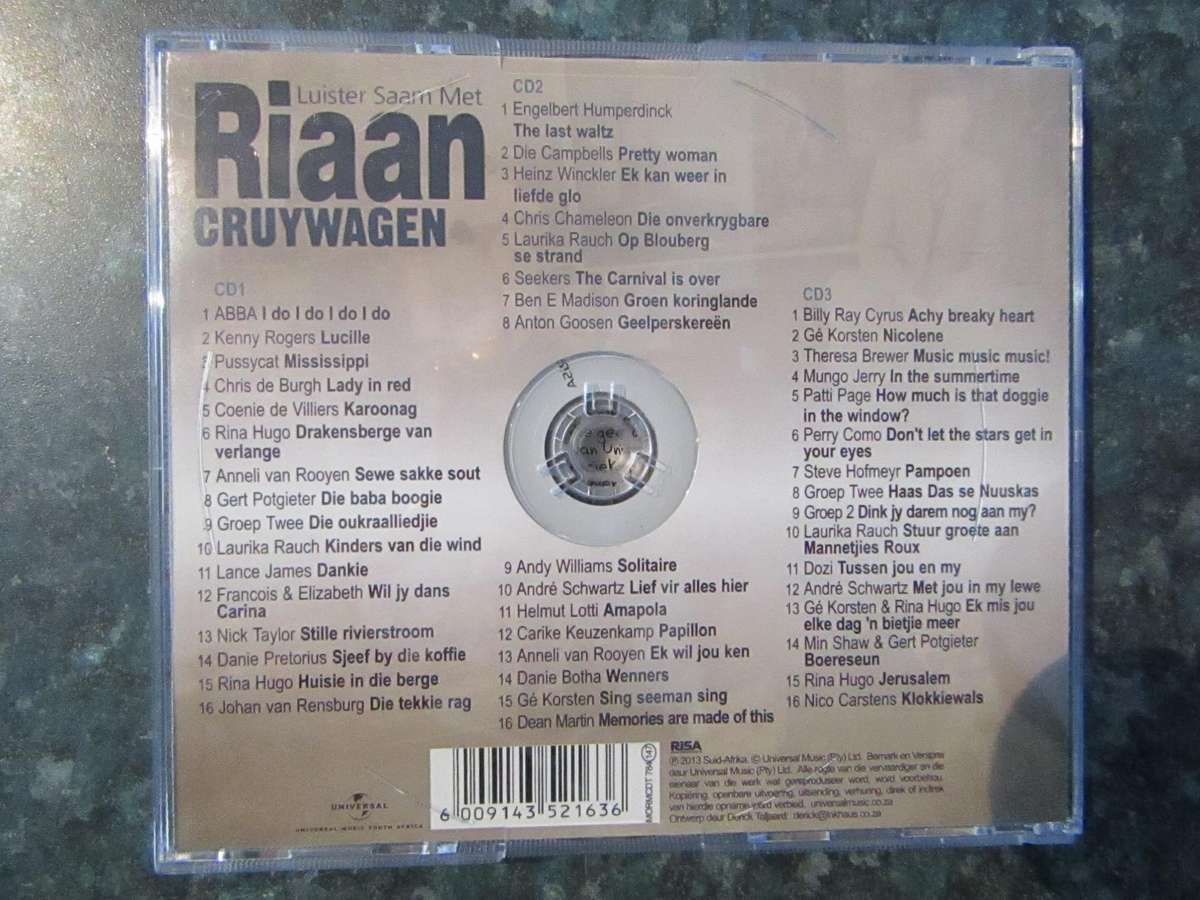 Various Artists - Luister Saam Met Riaan Cruywagen (3 CD)