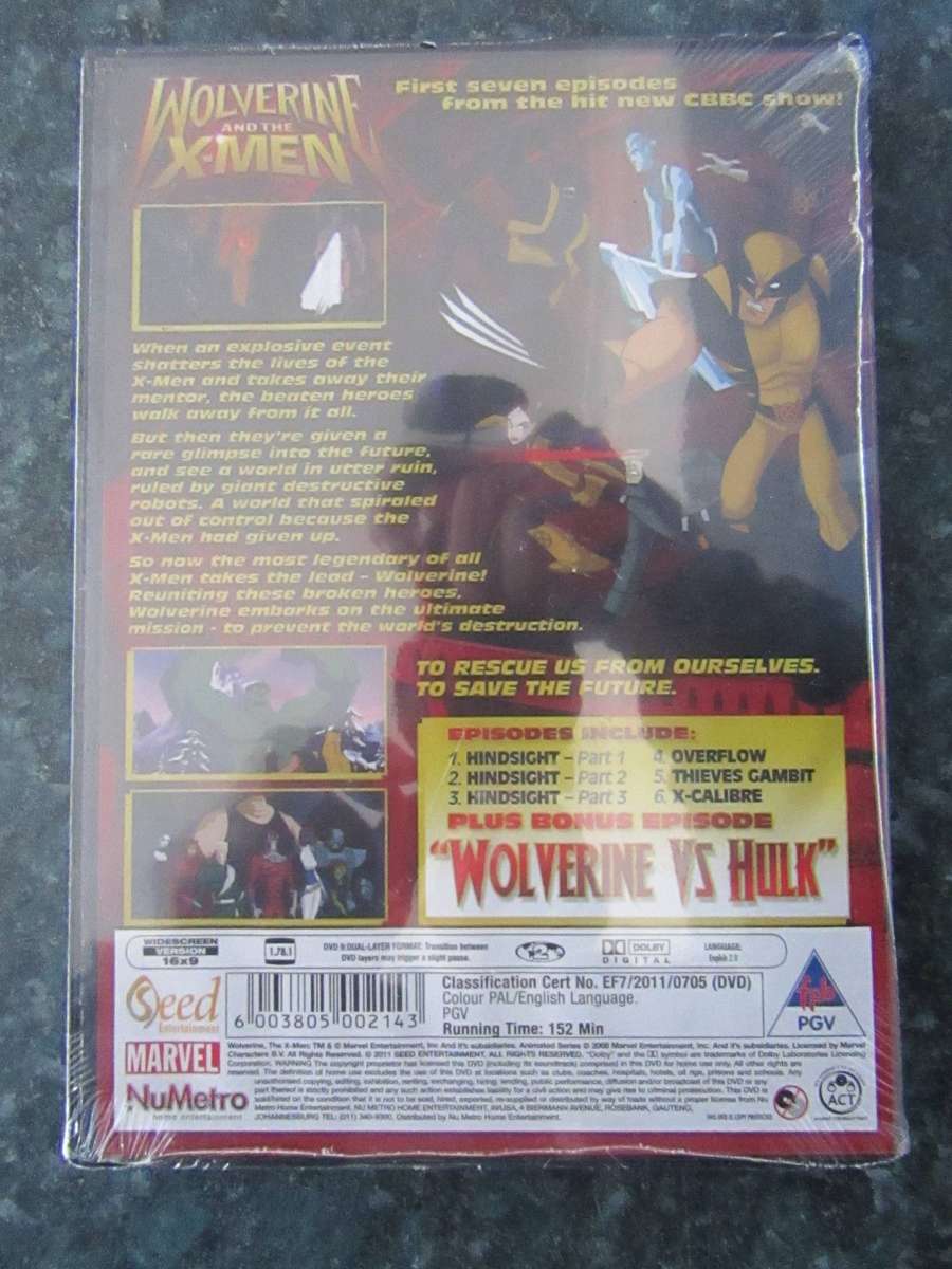 Wolverine and The X-Men Volume 1 (DVD)