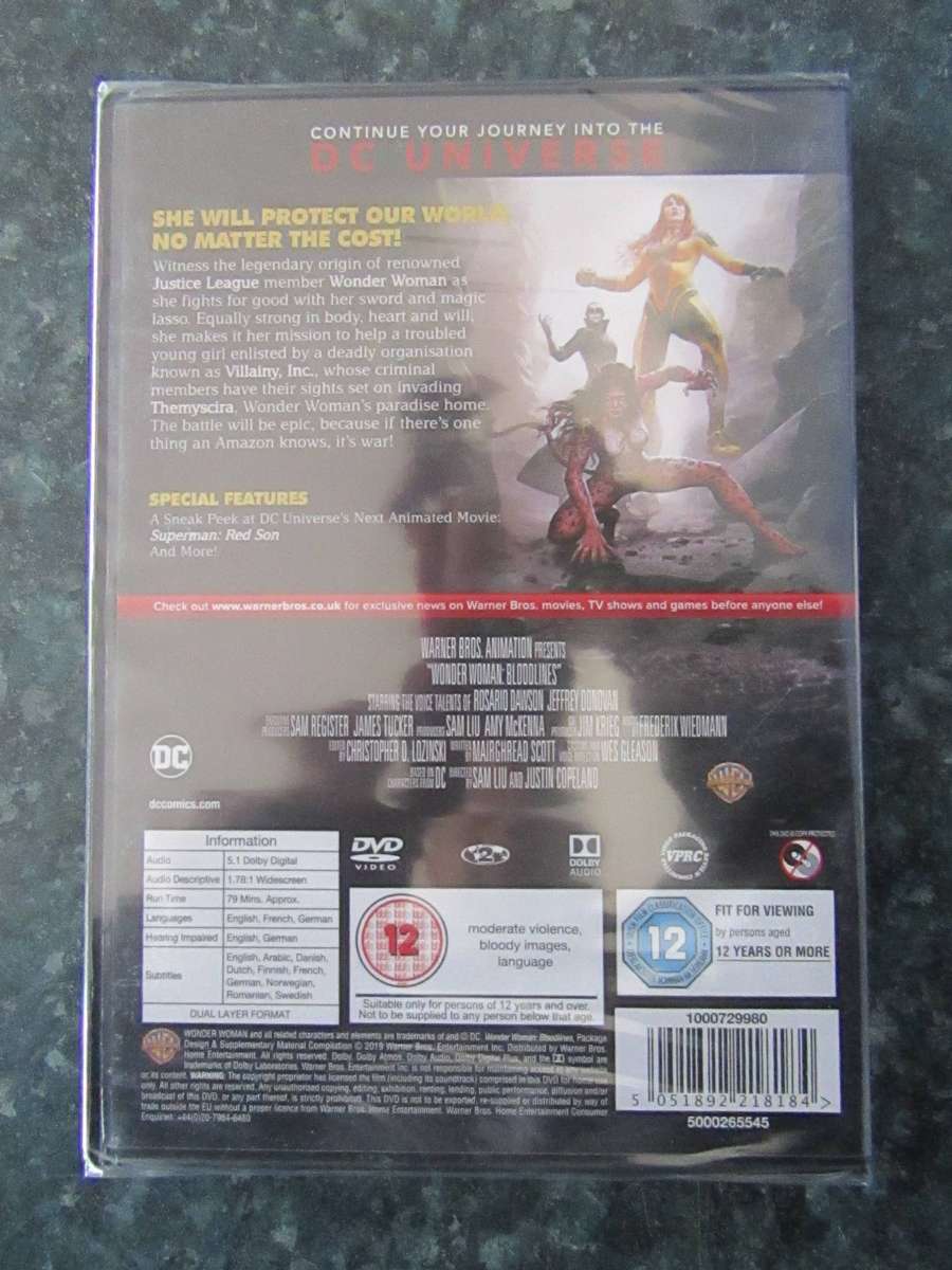 Wonder Woman: Bloodlines (DVD)