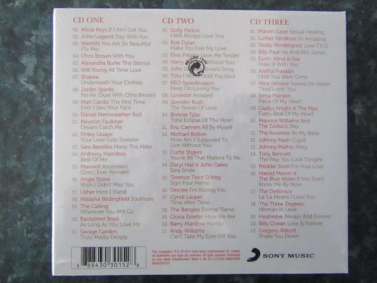 Various Artists - Love Songs (3 CD)