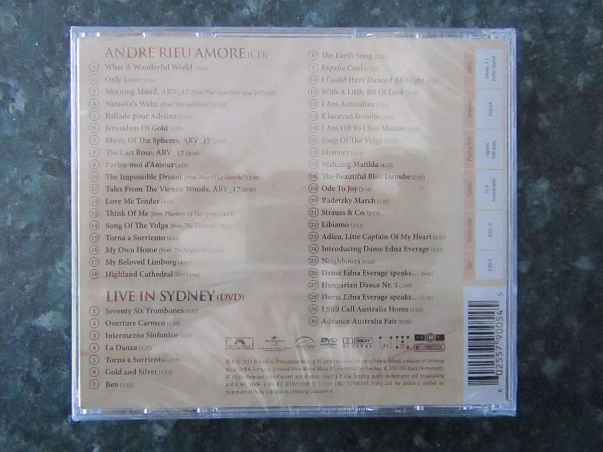 André Rieu - Amore (CD + DVD)