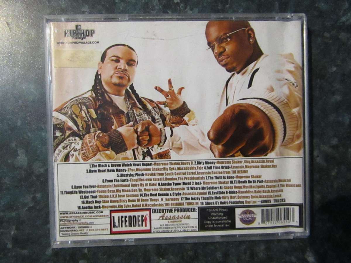 Assassin  & Mopreme Shakur - Black And Brown Pride (CD)