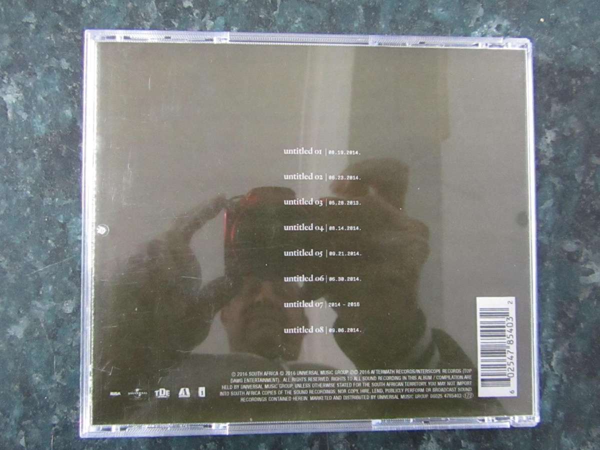 Kendrick Lamar - Untitled Unmastered. (CD)