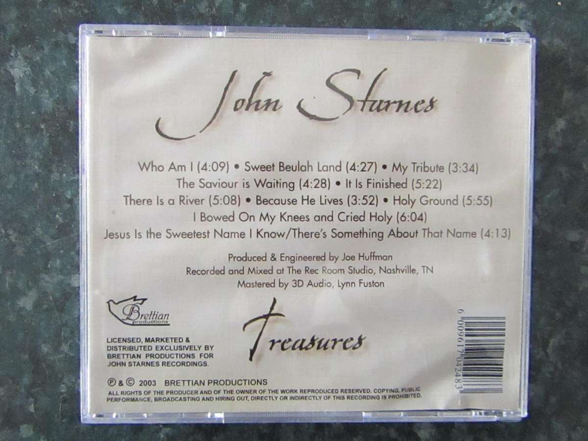 John Starnes - Treasures (CD)
