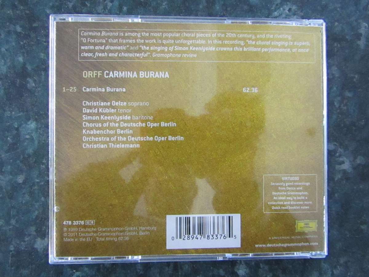 Orff - Carmina Burana (CD)
