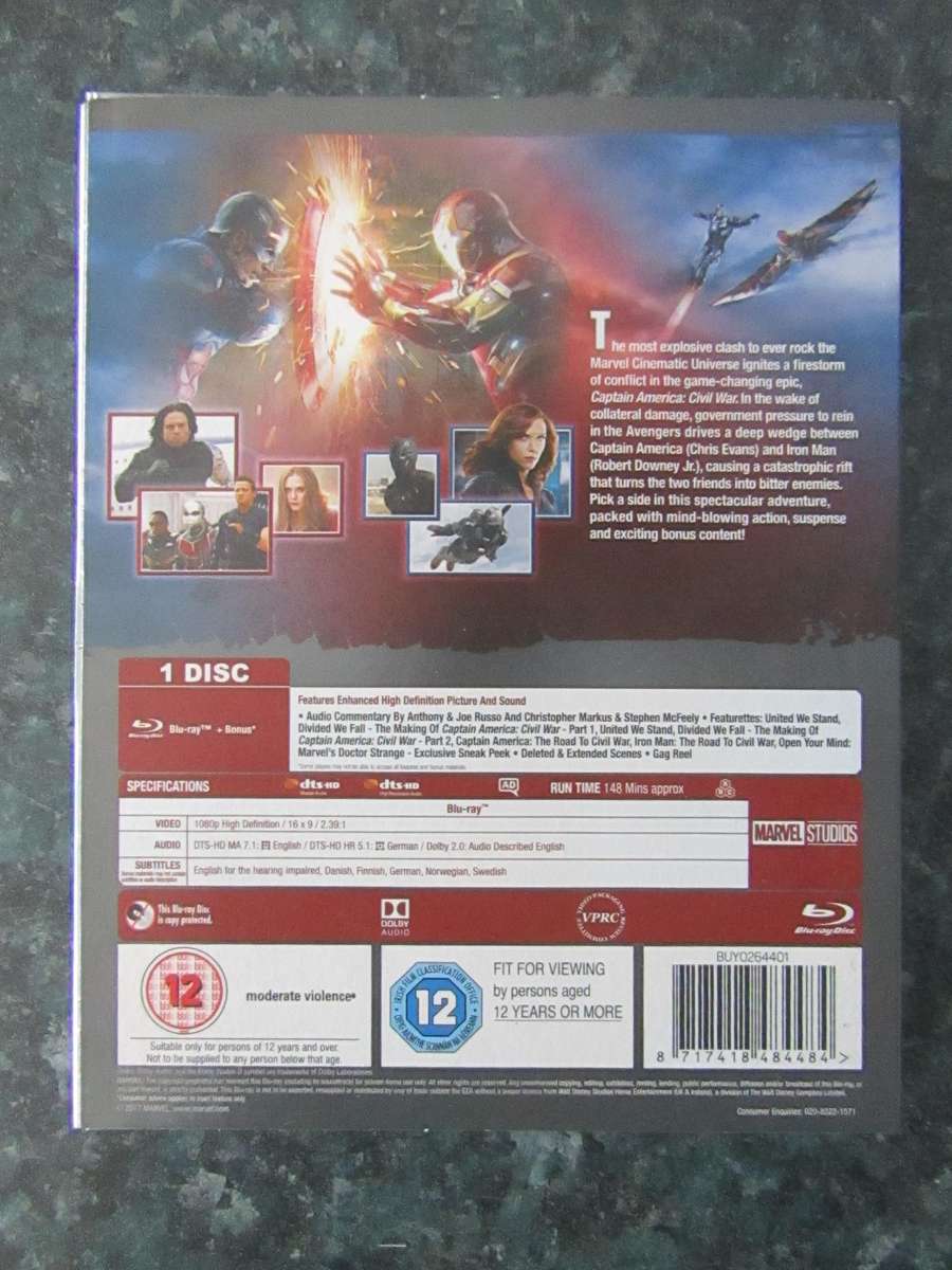 Captain America: Civil War (Blu-ray)