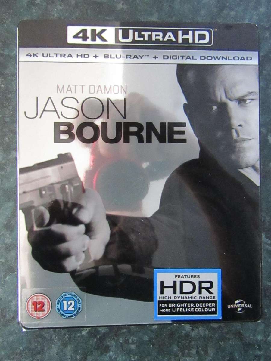 Jason Bourne (4K Ultra HD Blu-ray)