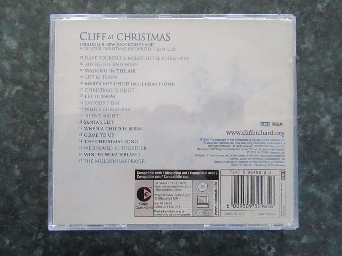 Cliff Richard - Cliff At Christmas (CD)