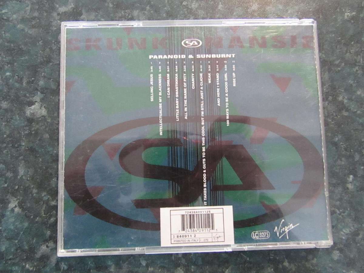 Skunk Anansie - Paranoid & Sunburnt (CD)