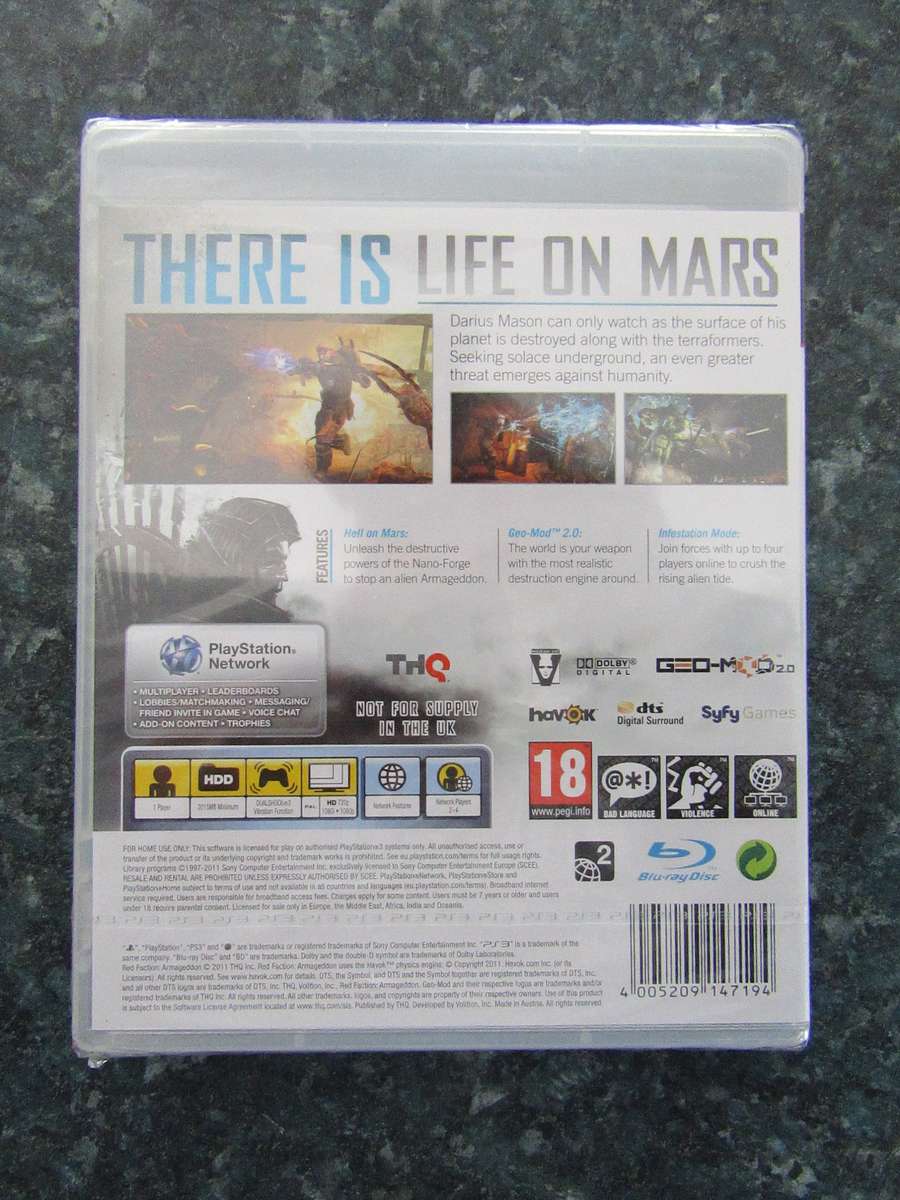Red Faction: Armageddon (PS3)