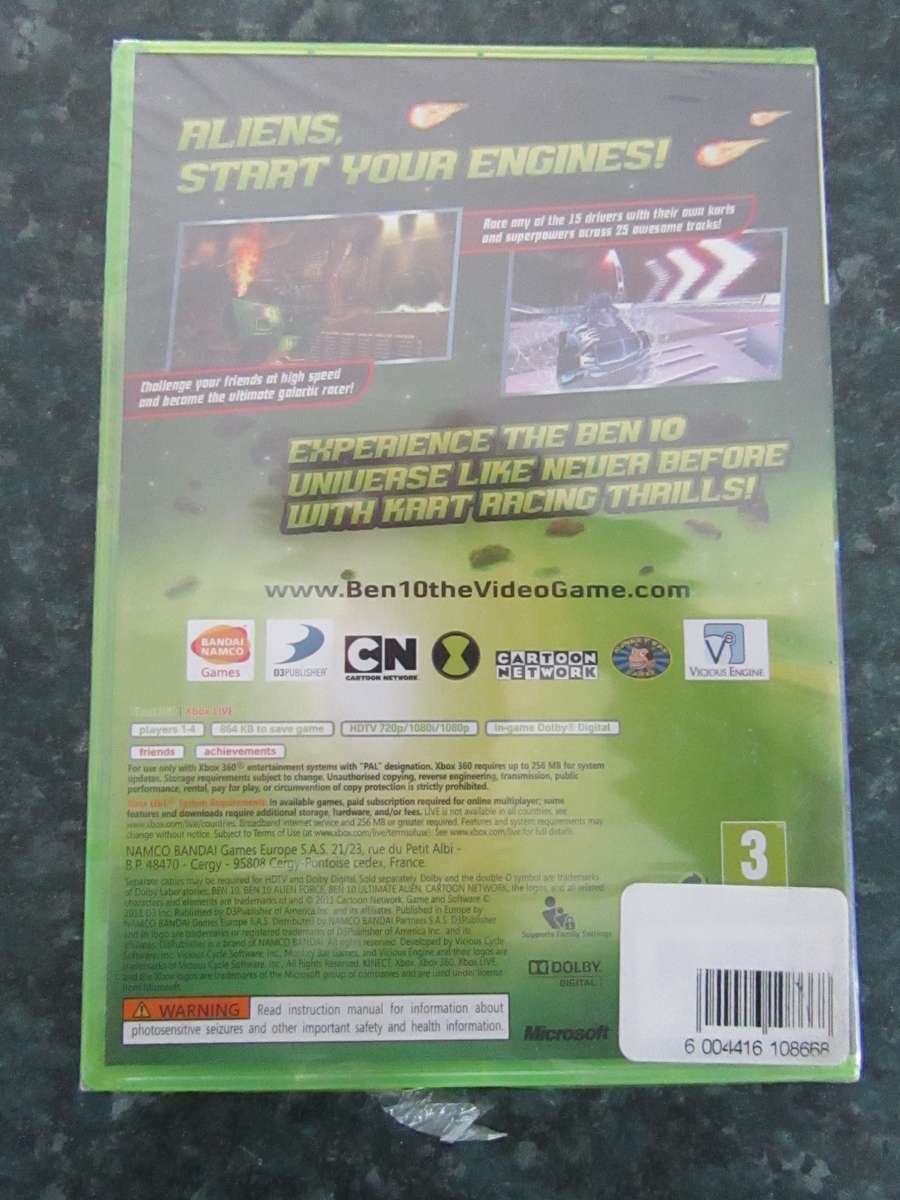 Ben 10: Galactic Racing (Xbox 360)