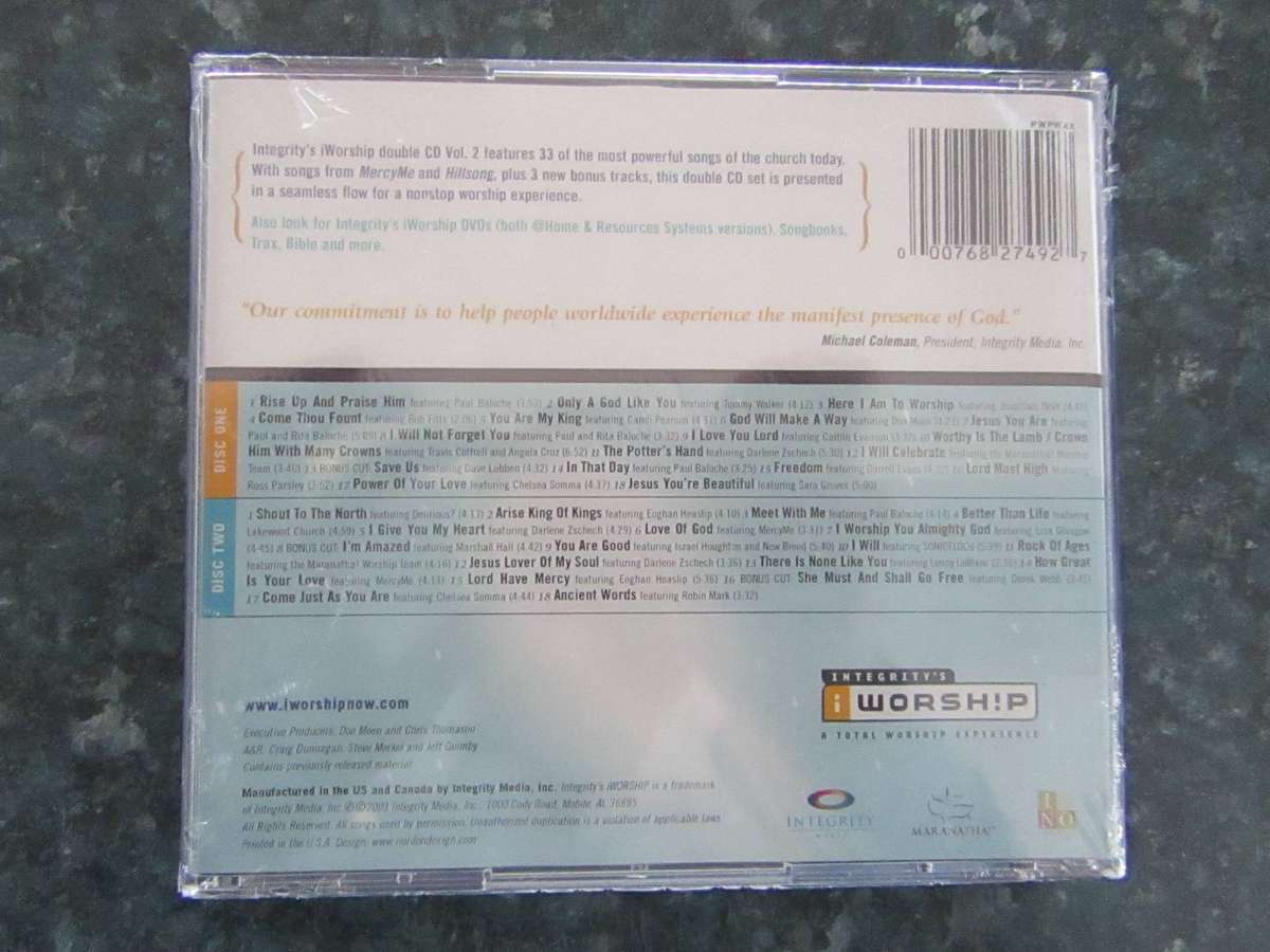 Various - iWorsh!p Vol 2. (A Total Worship Experience) (2 CD)