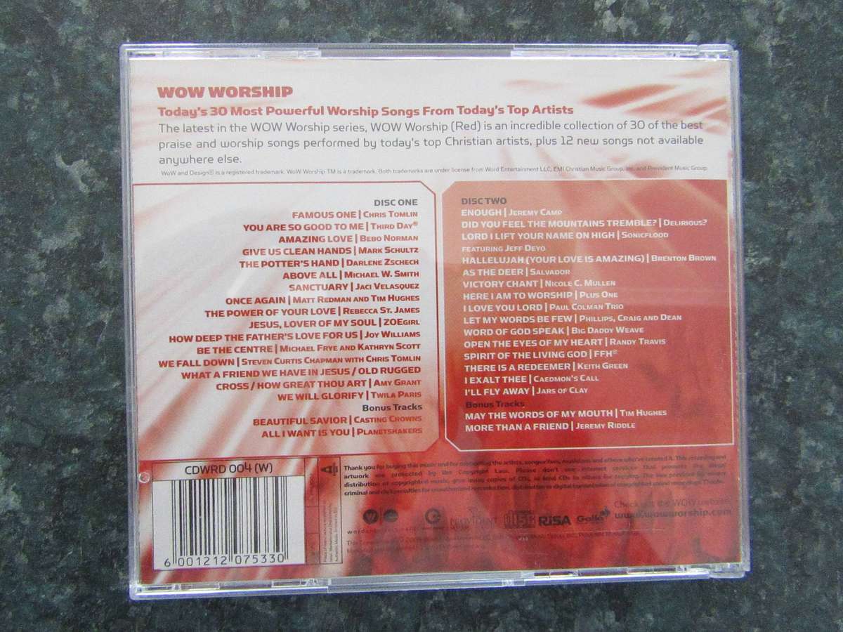 Various - Wow Worship (30 Powerful Worship Songs From Today's Top Artists) (2 CD)