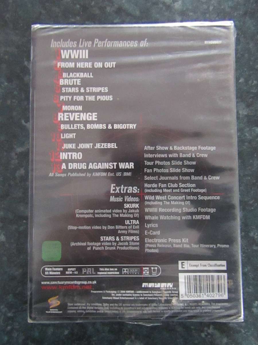 KMFDM - WWIII Tour 2003 (DVD)