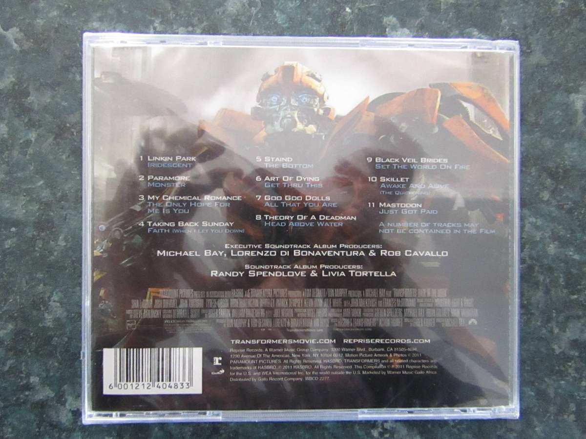 Various - Transformers: Dark Of The Moon : The Album (CD)