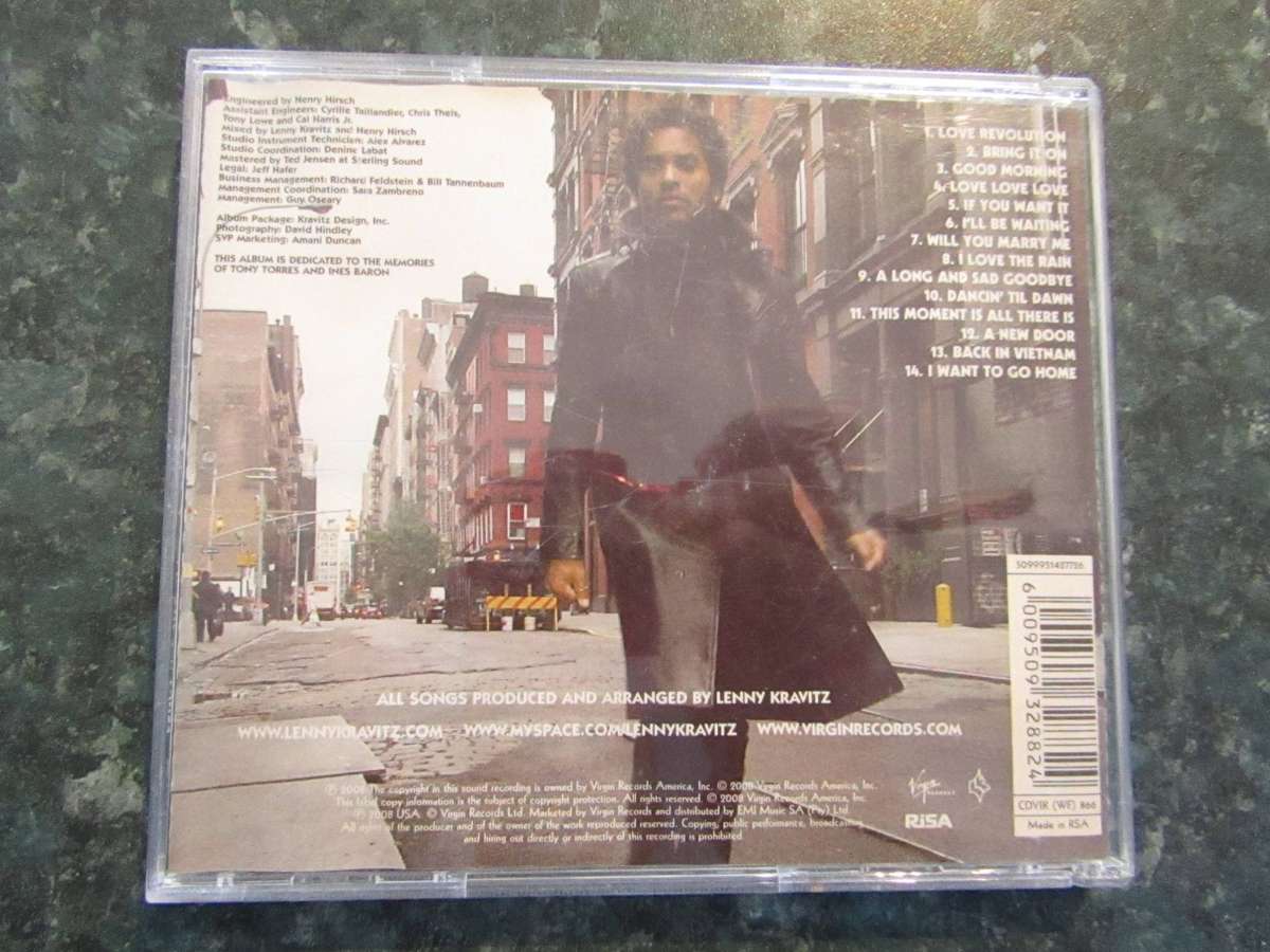 Lenny Kravitz - It Is Time For A Love Revolution (CD)