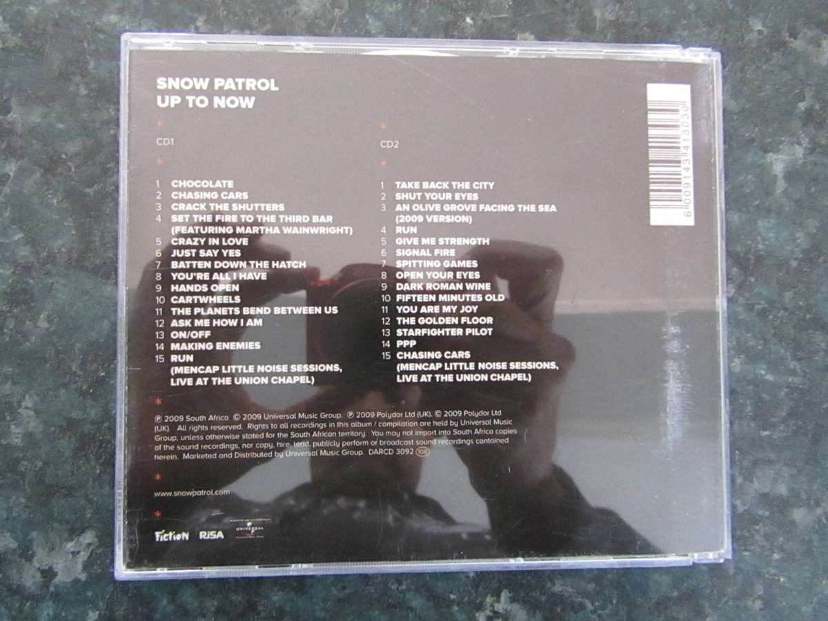 Snow Patrol - Up To Now (2 CD)