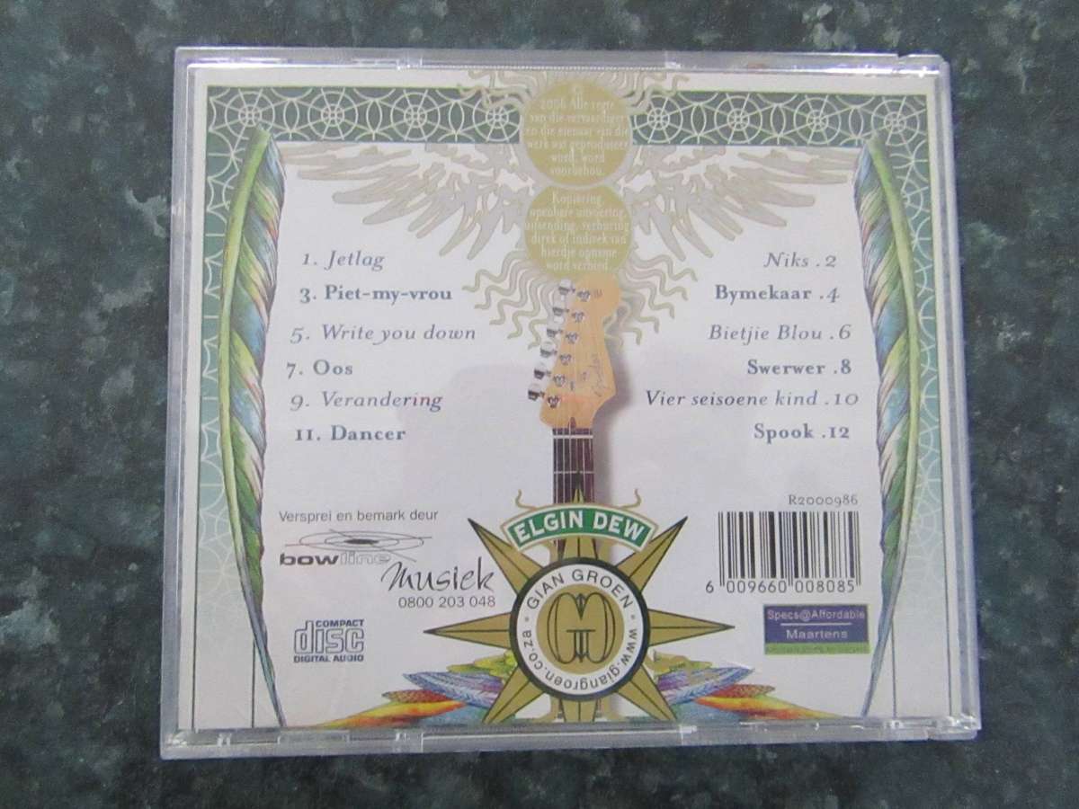 Gian Groen  Lied Van Die Engele (CD)