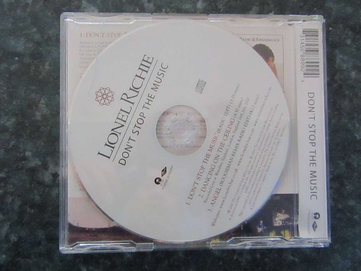 Lionel Richie - Don't Stop The Music (CD Single)