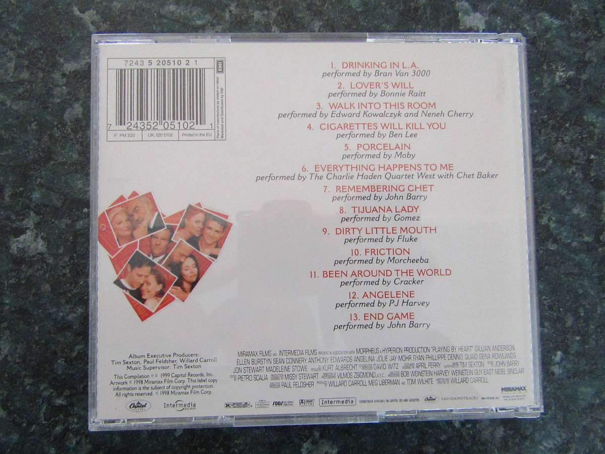 Various - Playing By Heart (Music From The Motion Picture) (CD)