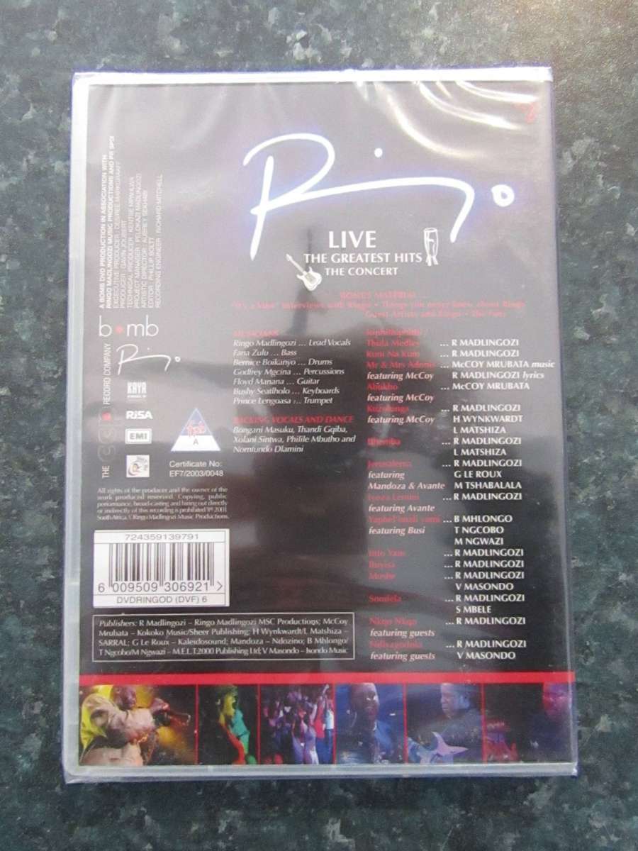 Ringo - Live: The Greatest Hits - The Concert (DVD)