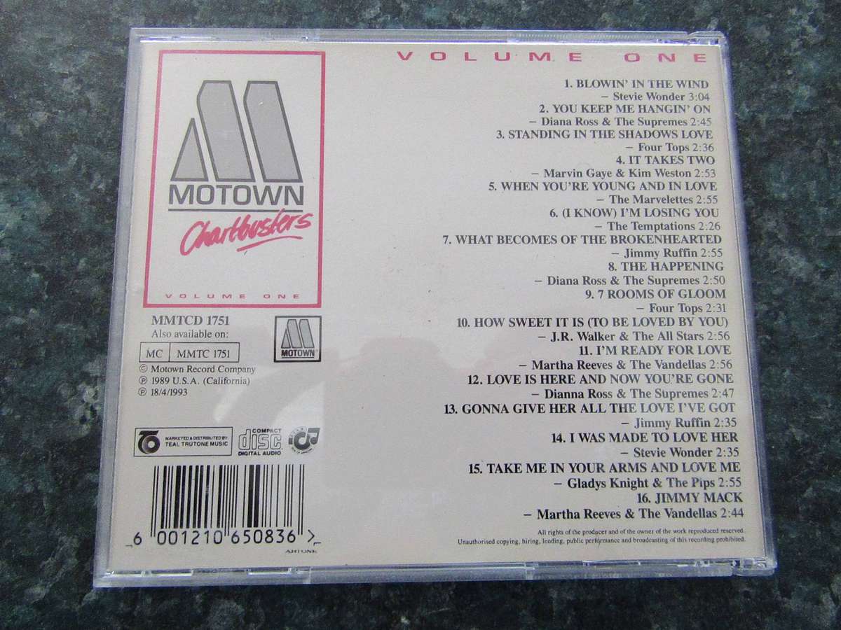 Various - Motown Chartbusters Volume 1 (CD)