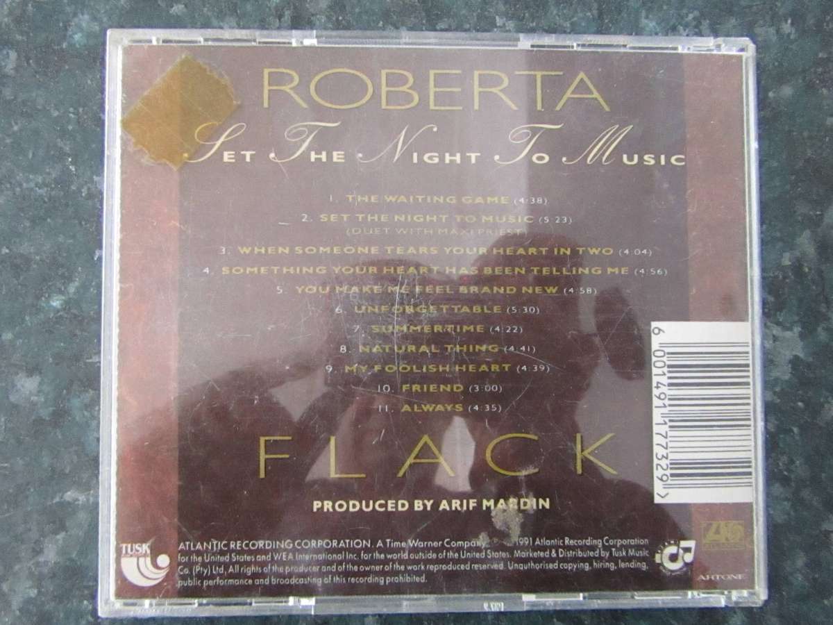 Roberta Flack - Set The Night To Music (CD)
