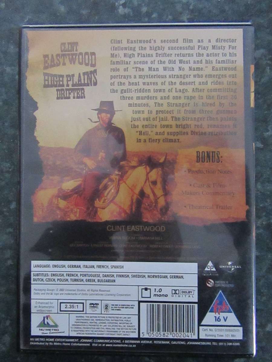 High Plains Drifter (DVD)