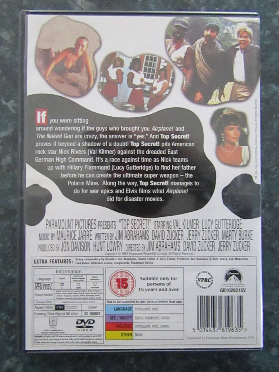 Top Secret! (DVD)