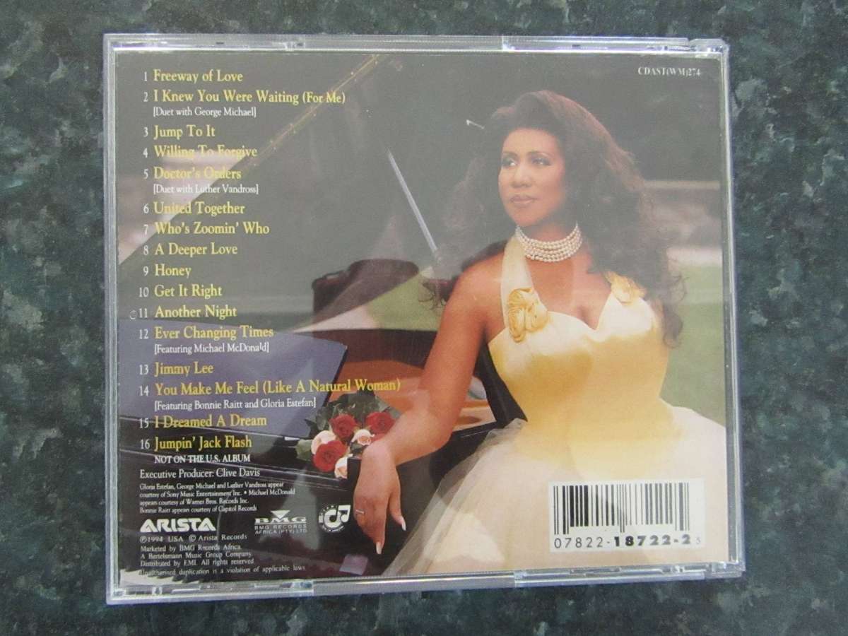 Aretha Franklin - Greatest Hits (1980-1994) (CD)