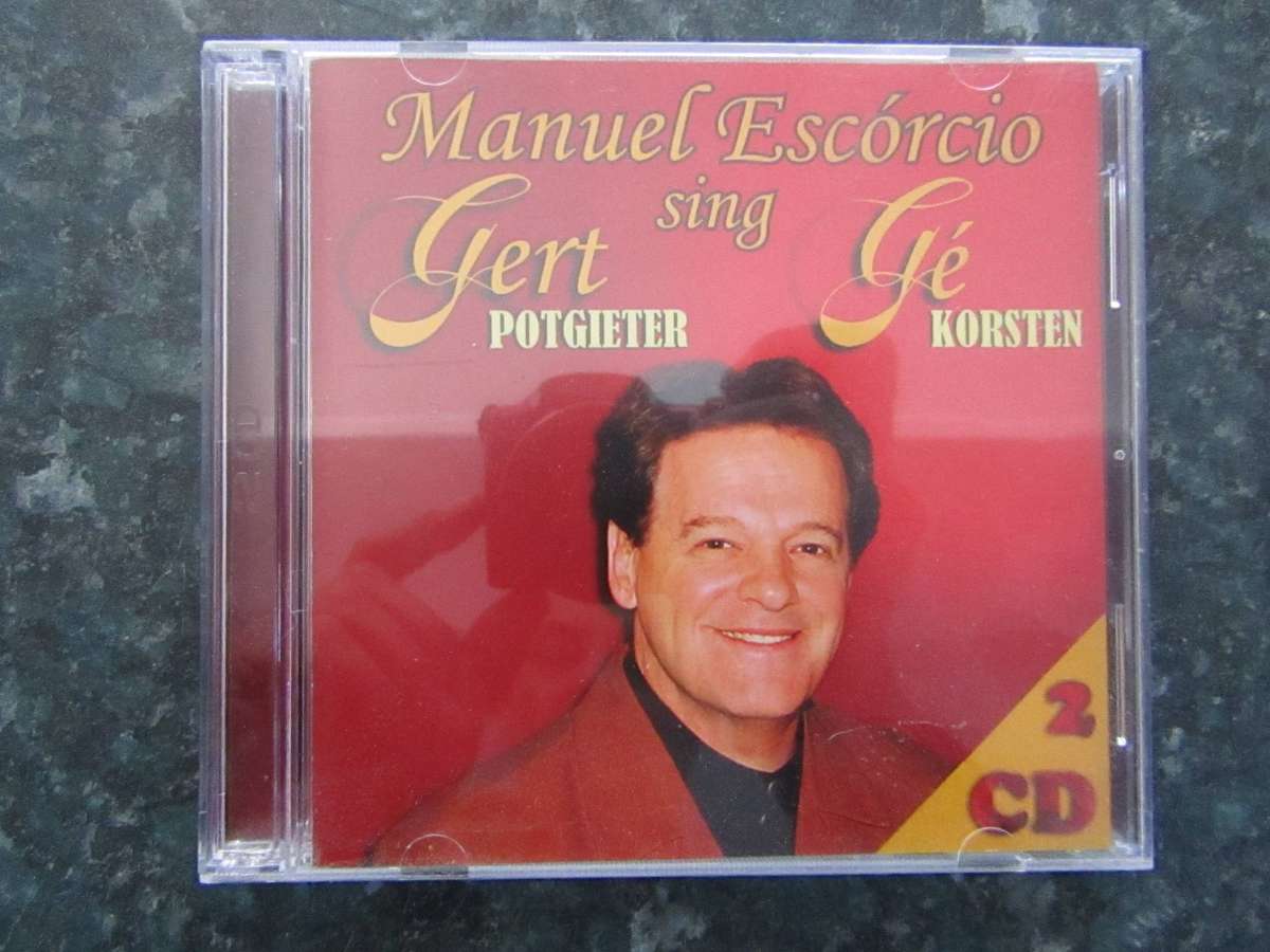 Manuel Escorcio  - Sing Gert Potgieter & Gé Korsten (2 CD)