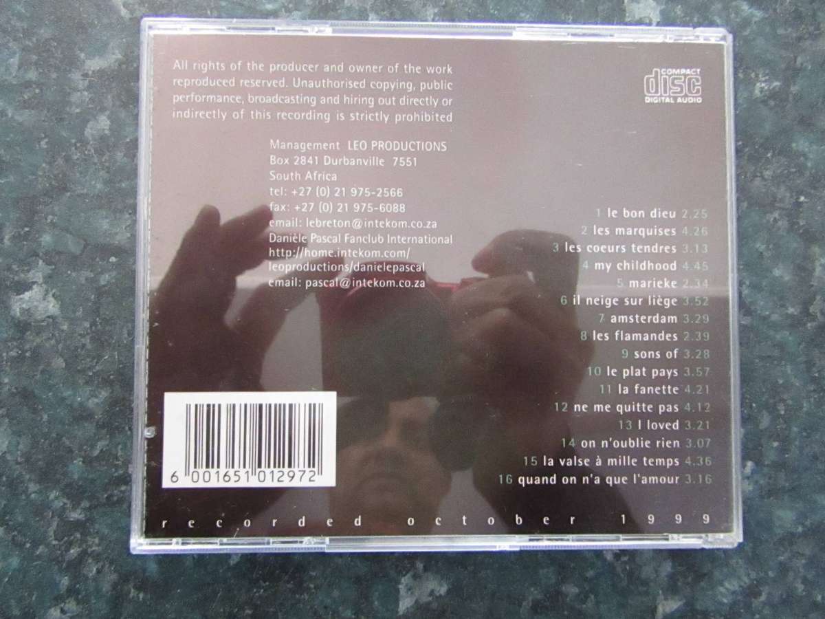 Danielle Pascal - Pascal Sings Brel (CD)