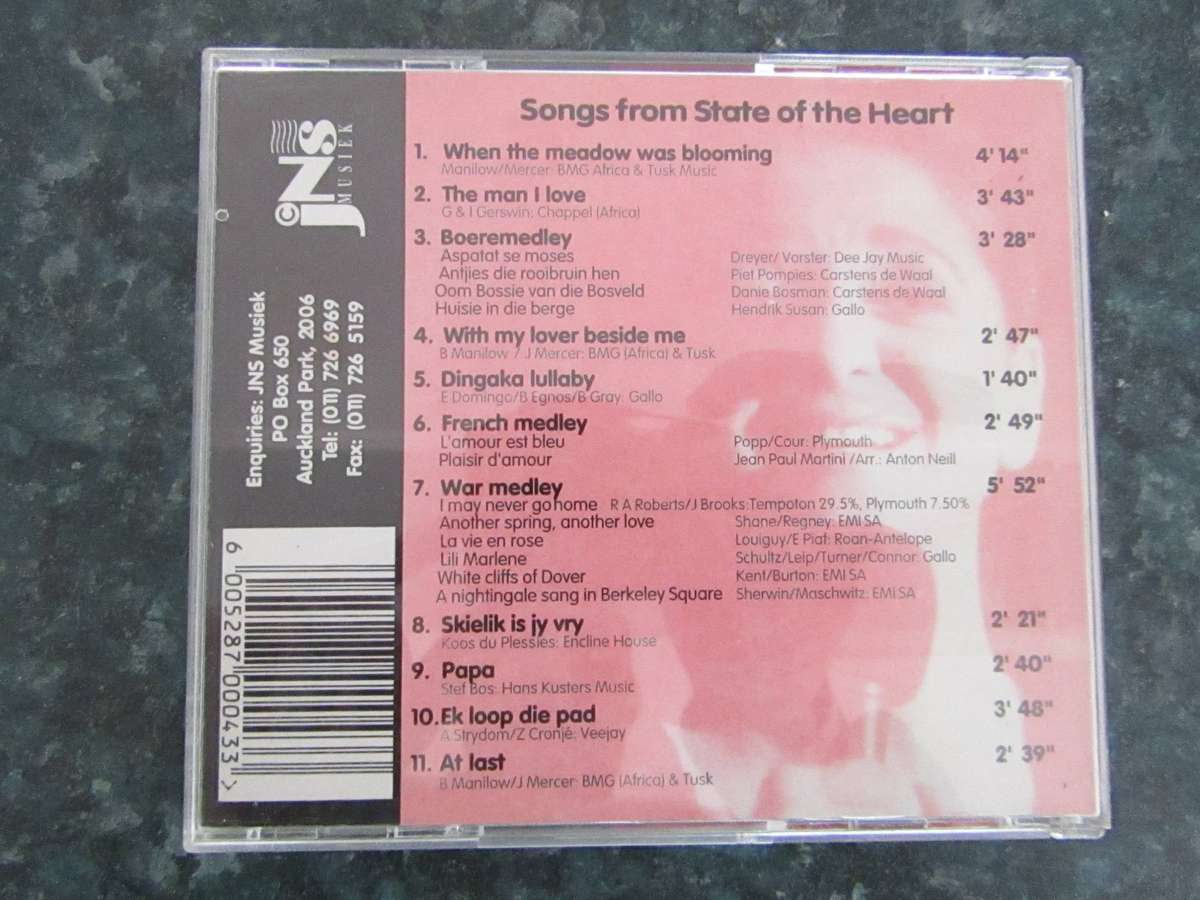Amanda Strydom - Songs From State Of The Heart (CD)