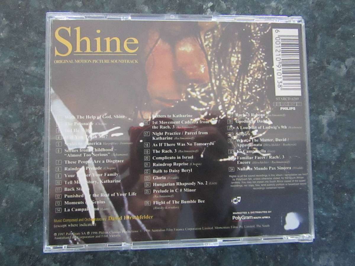 Various - Shine (Original Motion Picture Soundtrack) (CD)