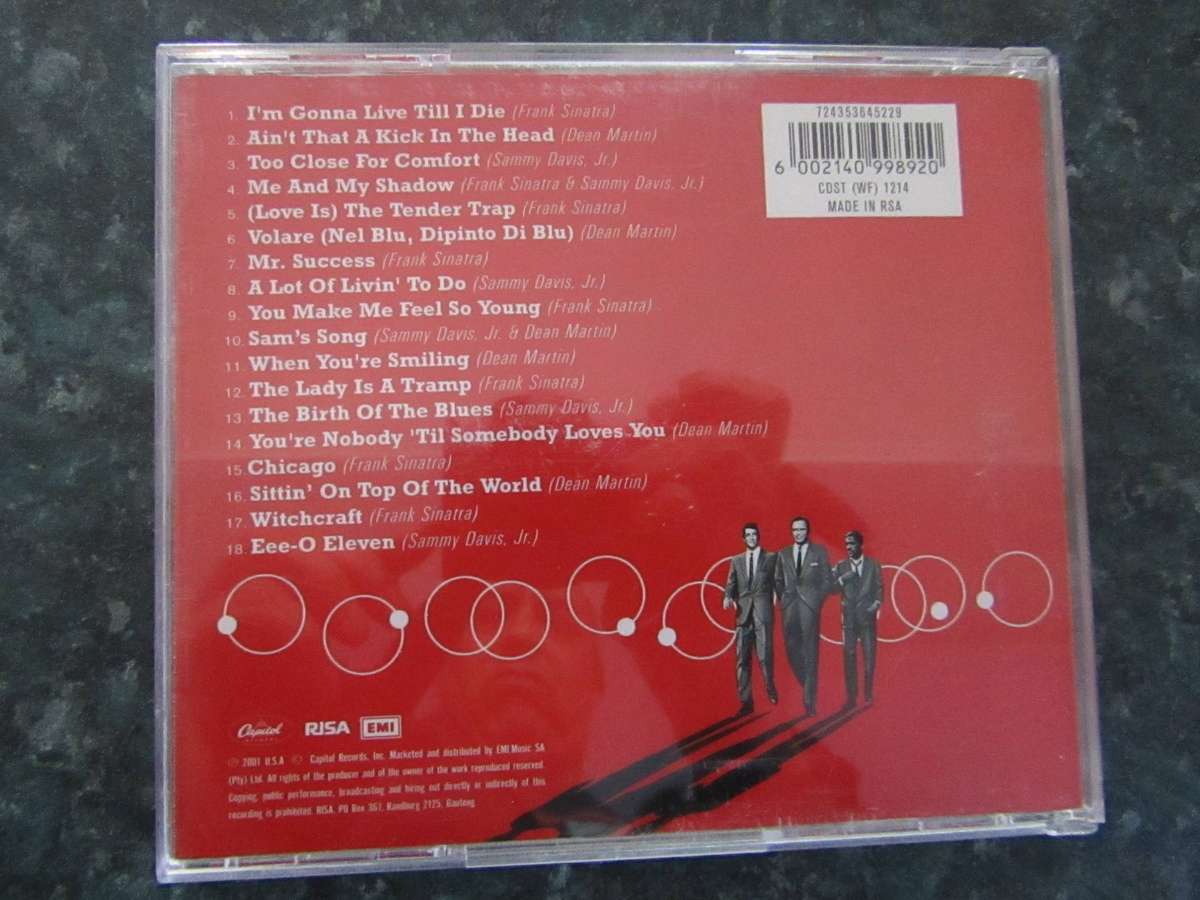 Frank Sinatra, Dean Martin, Sammy Davis Jr. - Eee-O 11 (The Best Of The Rat Pack) (CD)