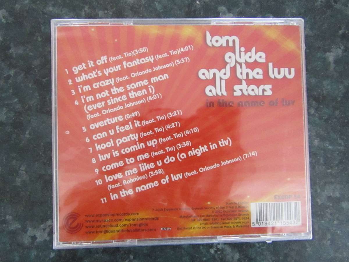Tom Glide & The Luv All Stars -  In The Name Of Luv (CD)