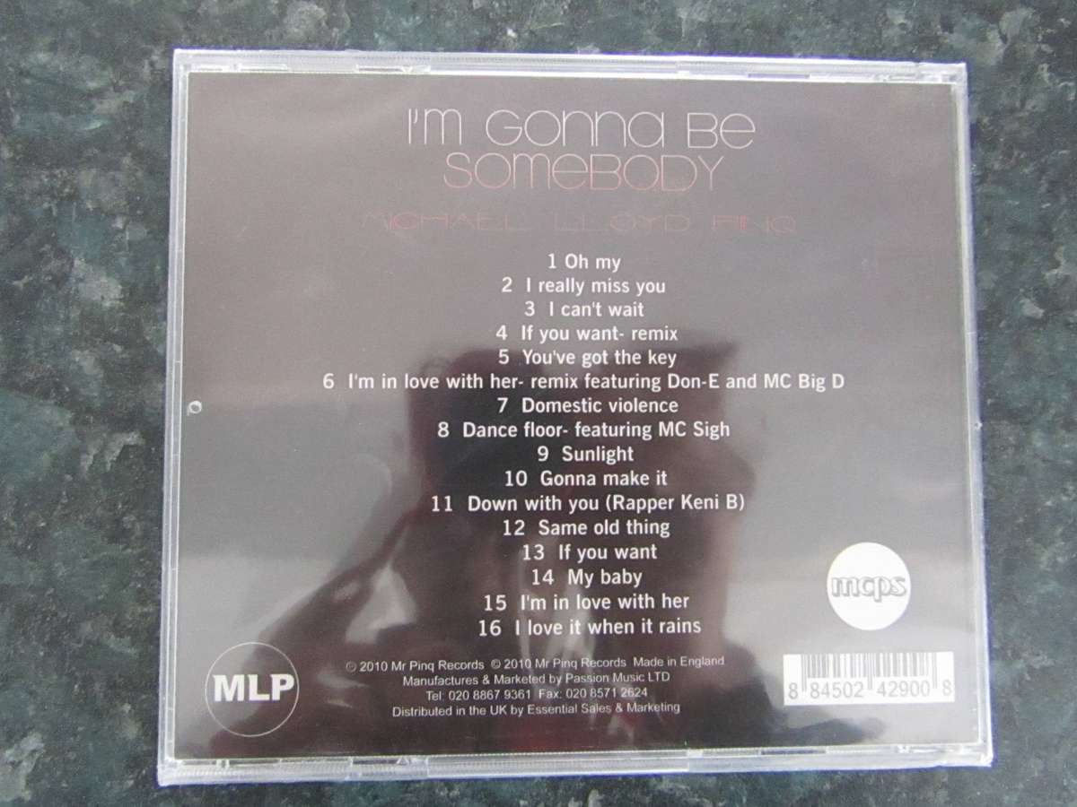 Michael Lloyd Pinq - I'm Gonna Be Somebody (CD)