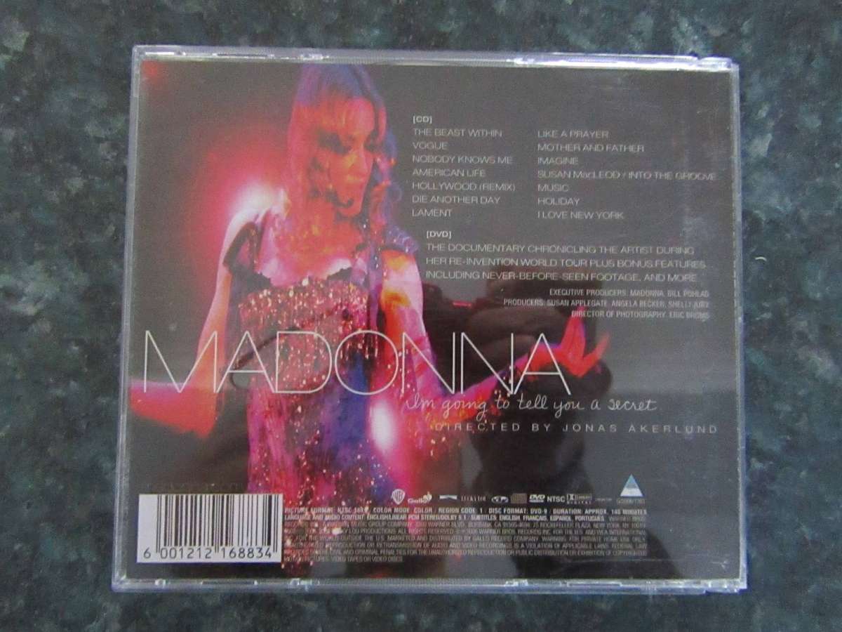 Madonna - I'm Going To Tell You A Secret (CD + DVD)