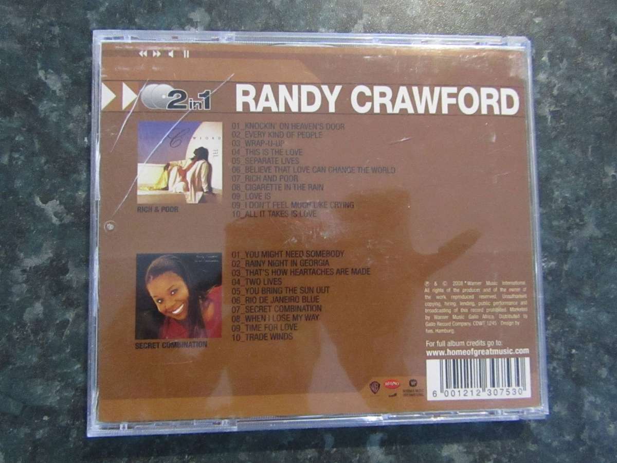Randy Crawford - Rich & Poor/ Secret Combination (2 CD)