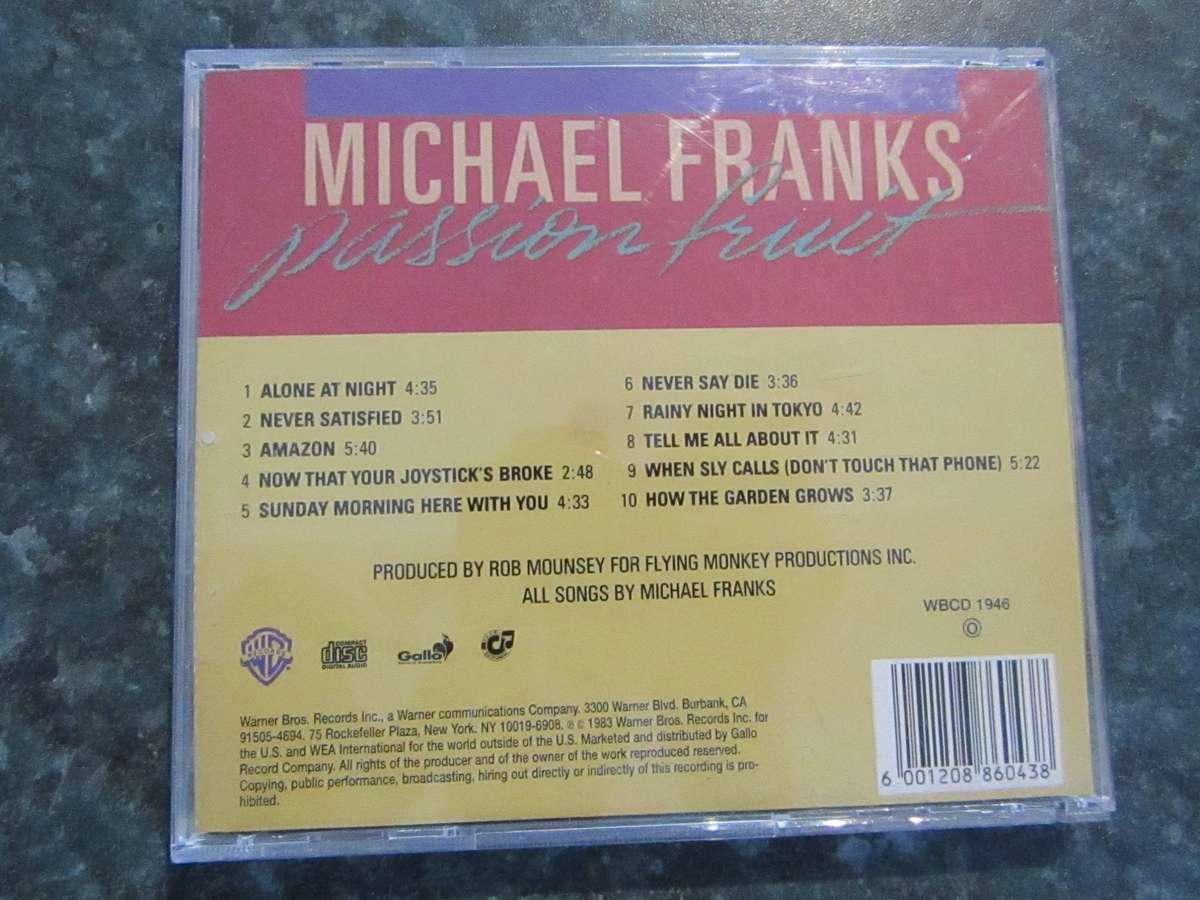 Michael Franks - Passionfruit (CD)