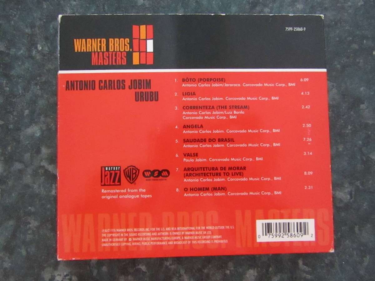 Antonio Carlos Jobim - Urubu (CD) - Digipack