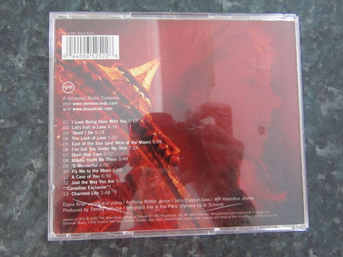 Diana Krall - Live In Paris (CD)